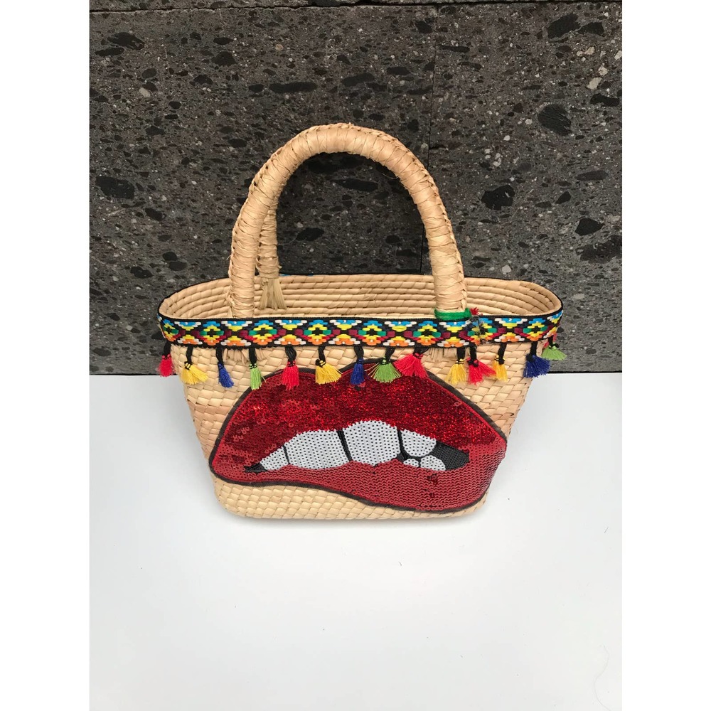 Mexican bag with lips